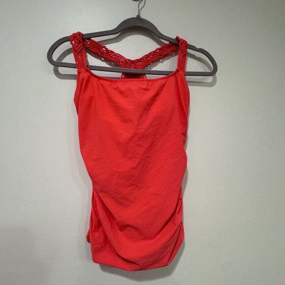 Profile By Gottex Pink Tankini Skirted Swimsuit Set – Size 8 - Picture 4 of 9